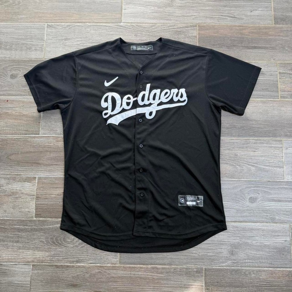 Nike Los Angeles Dodgers black jersey size XL